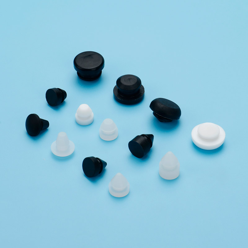 防水膠塞倒扣硅膠塞子卡槽硅膠