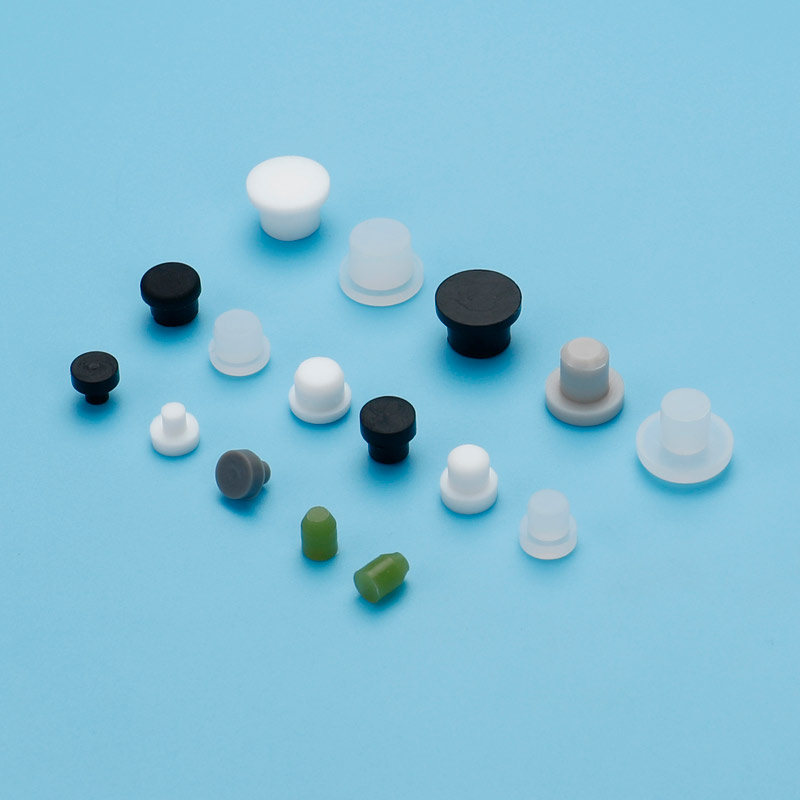 T型橡膠塞 硅膠堵頭螺紋硅膠塞